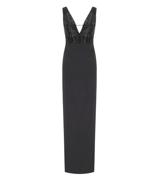 25FW 엘리자베타프랜치 롱 원피스 ABR2457E2 110 40 Black