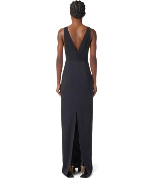 25FW 엘리자베타프랜치 롱 원피스 ABR2457E2 110 40 Black - ELISABETTA FRANCHI