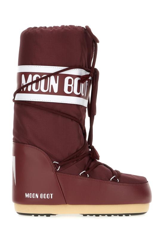 25FW 문부츠 아이콘 나일론 부츠 80D1400440 D013 BURGUNDY