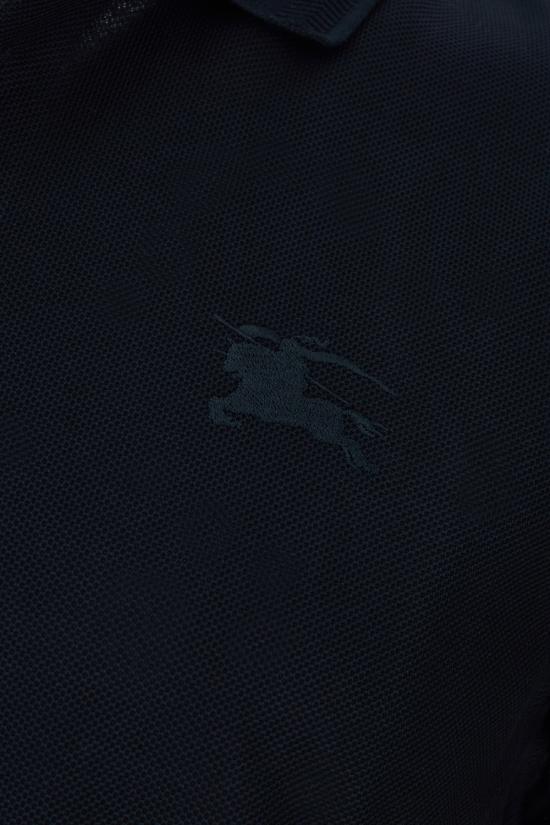26SS 버버리 코튼 폴로 티셔츠 8099165 B1488 COAL BLUE - BURBERRY