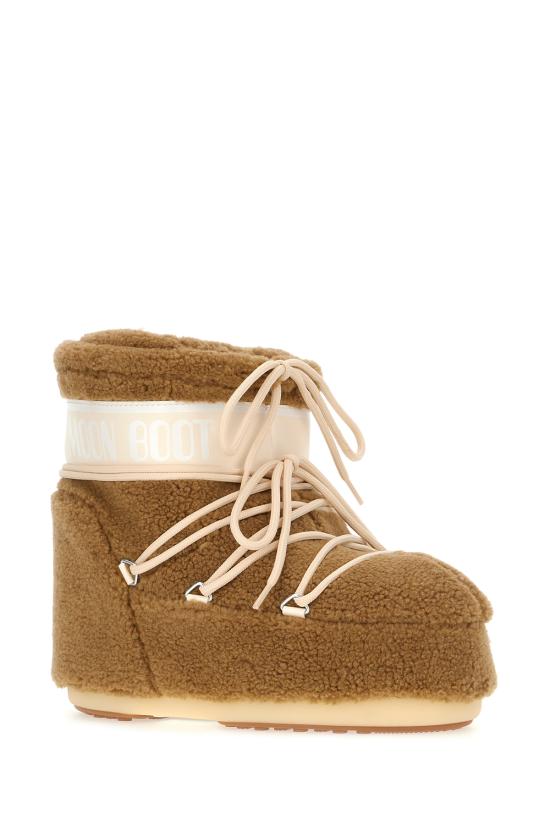 25FW 문부츠 아이콘 나일론 로우 부츠 80D1409700 M047 CAMEL - MOON BOOT