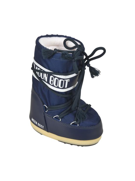 25FW [키즈] 문부츠 아이콘 나일론 부츠 80D1400440B F003 Blue - MOON BOOT