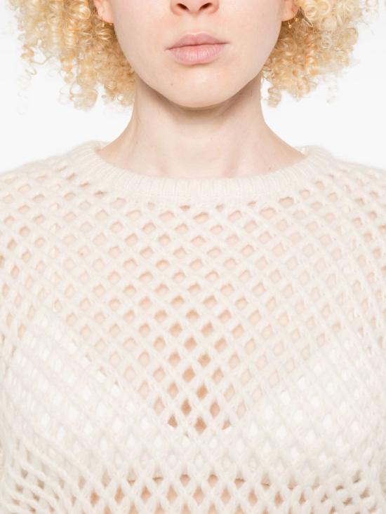 25FW 막스마라 스웨터 2521366142600 042001 White - MAX MARA