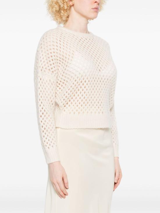 25FW 막스마라 스웨터 2521366142600 042001 White - MAX MARA