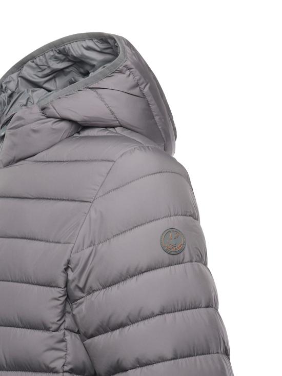 25FW 세이브더덕 숏패딩 D31273M MIRO2110016 Mid grey - SAVE THE DUCK