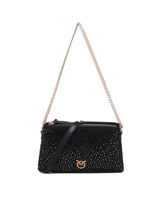 25FW 핑코 숄더백 105359 A2WFZ99Q Black