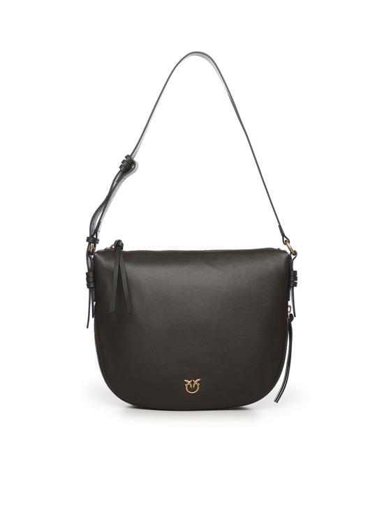 25FW 핑코 숄더백 105113 A0QOK35Q Mud green