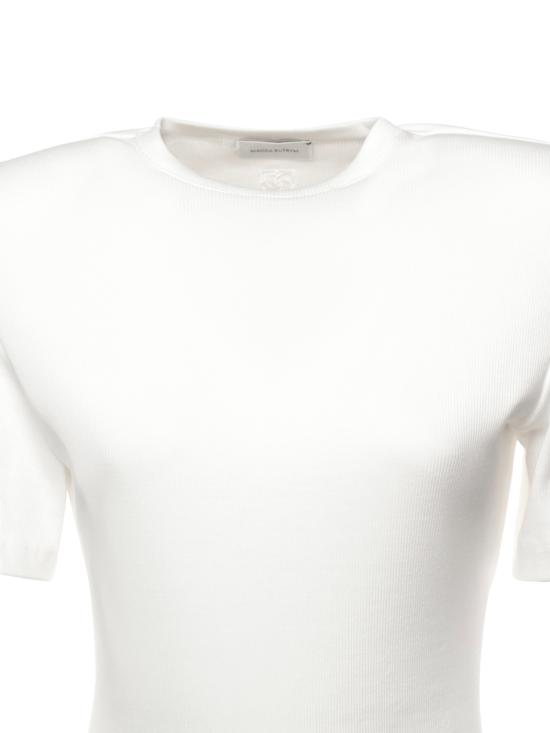 25FW 마그다뷰트림 바디수트 티셔츠 1694250000034 White - MAGDA BUTRYM