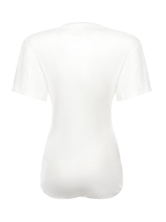 25FW 마그다뷰트림 바디수트 티셔츠 1694250000034 White - MAGDA BUTRYM