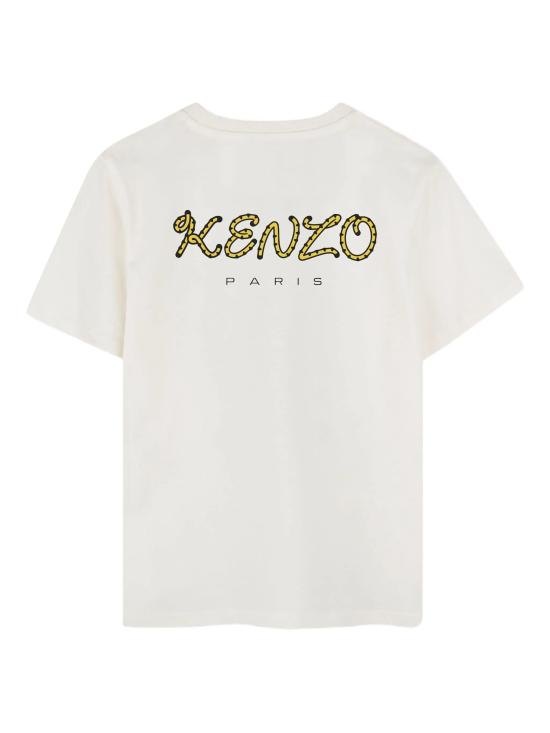 25FW [키즈] 겐조 티셔츠 K61506 117 White - KENZO
