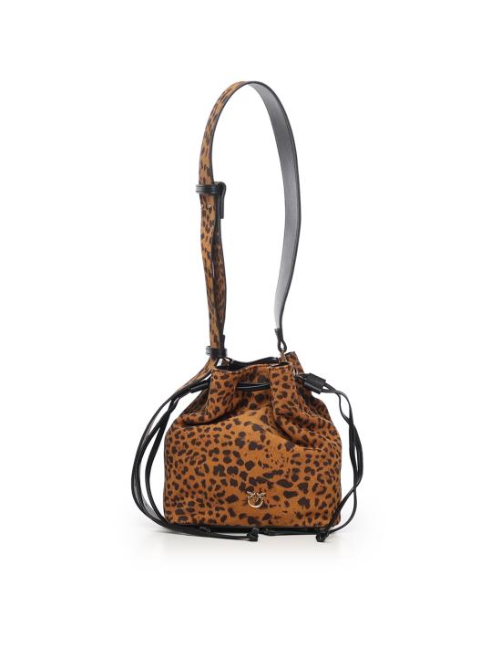 25FW 핑코 숄더백 104303 A32AM35Q ANIMALIER BROWN