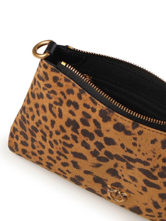 25FW 핑코 104277 A32AM35Q ANIMALIER BROWN - PINKO