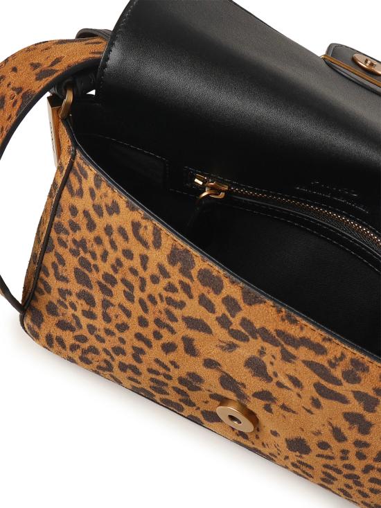 25FW 핑코 숄더백 106244 A32AM35Q ANIMALIER BROWN - PINKO