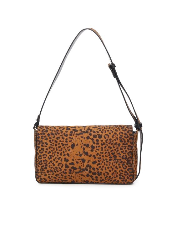 25FW 핑코 숄더백 106243 A32AM35Q ANIMALIER BROWN - PINKO