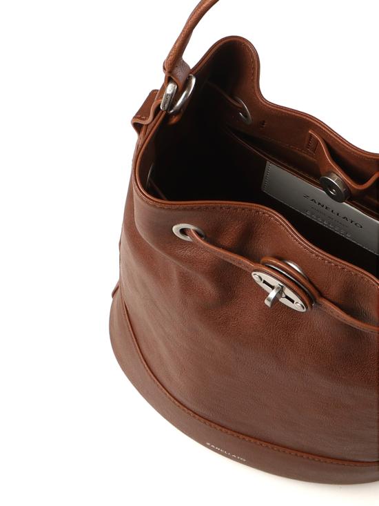 25FW 자넬라토 숄더백 068980 2100000Z1152 BROWN SANDALO - ZANELLATO