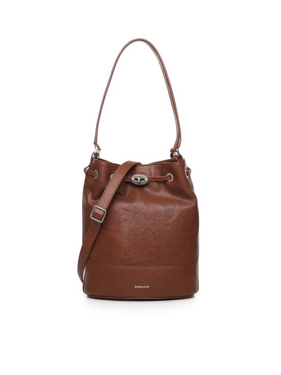 25FW 자넬라토 숄더백 068980 2100000Z1152 BROWN SANDALO