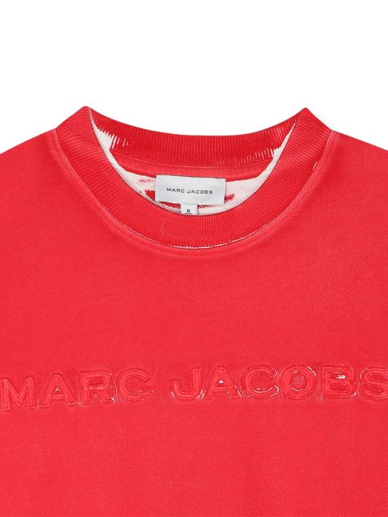 25FW [키즈] 마크제이콥스 트레이닝 상의 W60653 97E Red - MARC JACOBS