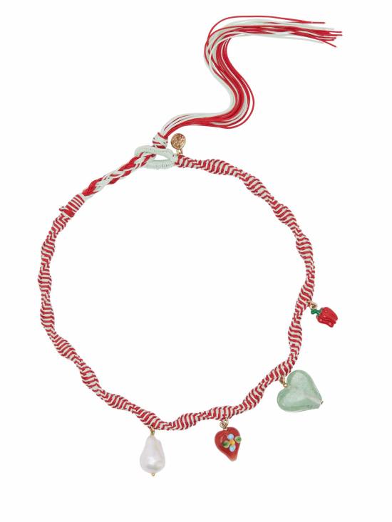 25FW 알레메 목걸이/팬던트 6010A MULTI Red