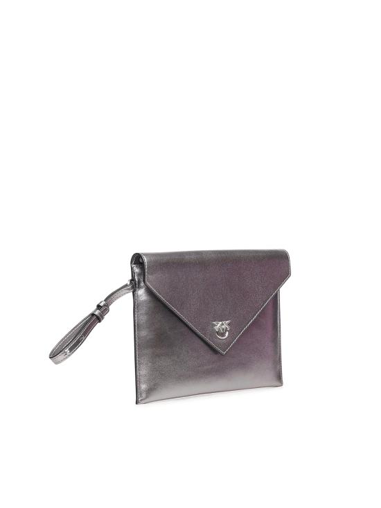 25FW 핑코 클러치/파우치 104820 A2O9KZ7E GUN METAL MATT SILVER - PINKO