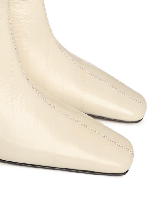 25FW 줄리아노 갈리아노 부츠 STEFY 60 ANGUILLABURRO White - GIULIANO GALIANO