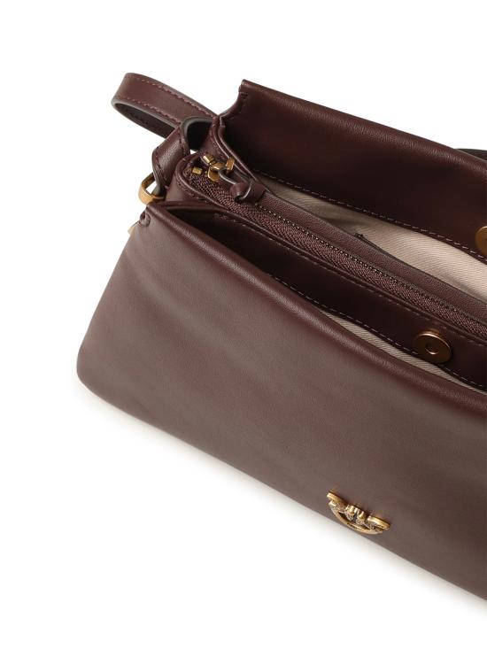 25FW 핑코 숄더백 105883 A0QOLA7Q Mahogany red - PINKO