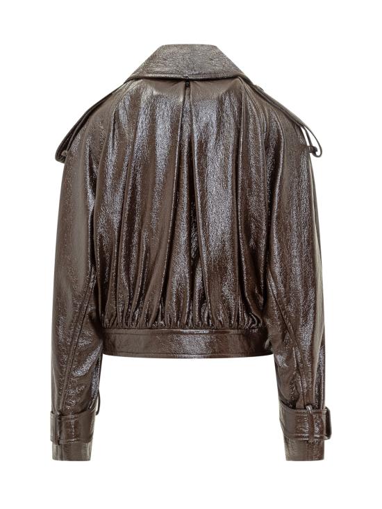 25FW 스포트막스 가죽 자켓 2522086063600 002 CAFFE - SPORTMAX