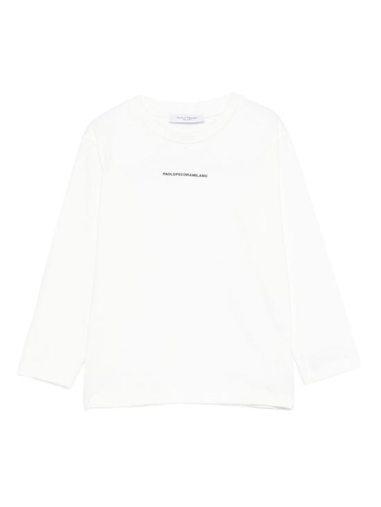25FW [키즈] 파올로페코라 티셔츠 PP4157 GE BL White