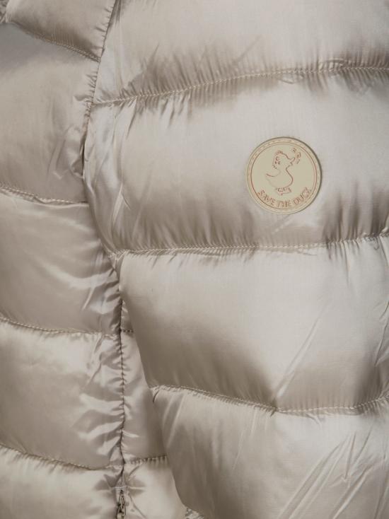 25FW 세이브더덕 숏패딩 D30520W IRIS21 40019 BEIGE - SAVE THE DUCK