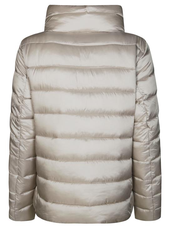 25FW 세이브더덕 숏패딩 D30520W IRIS21 40019 BEIGE - SAVE THE DUCK