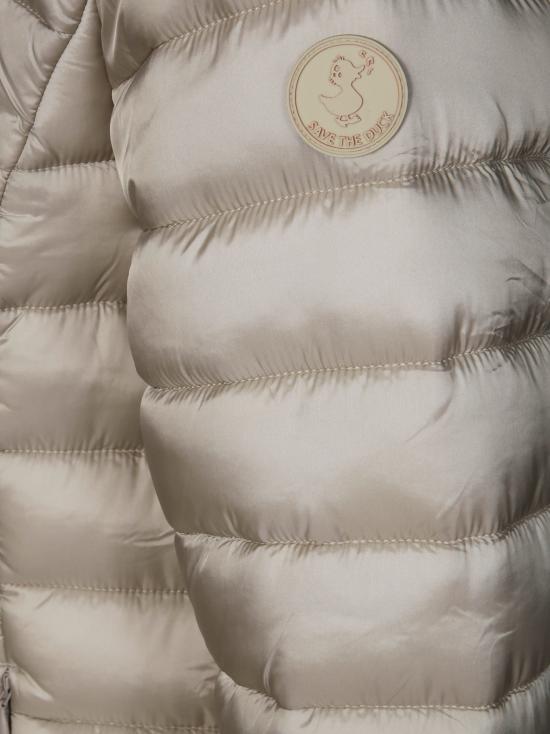 25FW 세이브더덕 숏패딩 D33620W IRIS21 40019 BEIGE - SAVE THE DUCK
