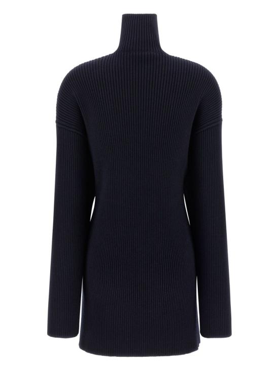 25FW 발렌시아가 미디 원피스 850028 T17594140 Blue - BALENCIAGA