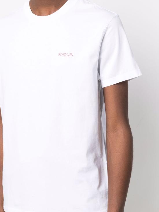 25FW 메종 라비쉬 반팔 티셔츠 PMPOPINAMOUR WHITE White - MAISON LABICHE