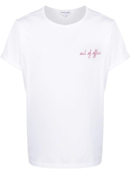 25FW 메종 라비쉬 반팔 티셔츠 JMTOUTOFOFFICE WHITE White - MAISON LABICHE