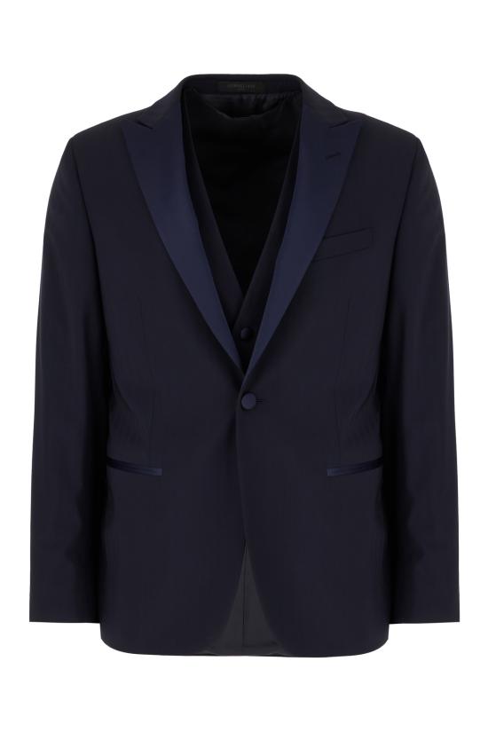 25SS 꼬르넬리아니 수트 세트 258T202597403 001 Blu - CORNELIANI