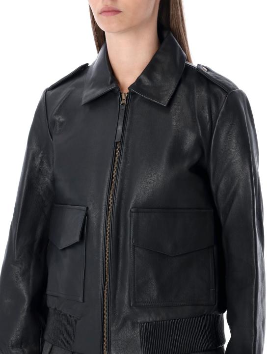 26FW 세선 가죽 자켓 25112021 BLACK Nero - SESSUN