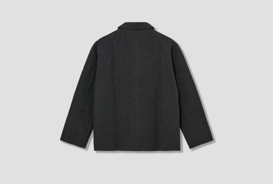 25FW 맨틀 긴팔 셔츠 보트  - 그래나이트 울 R19S3 - MAN-TLE