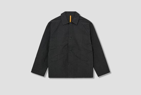 25FW 맨틀 긴팔 셔츠 보트  - 그래나이트 울 R19S3
