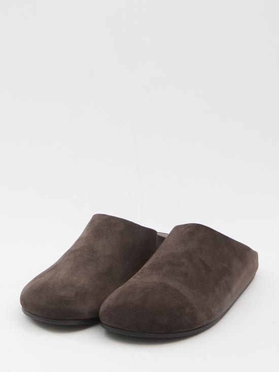 25FW 더로우 뮬/슬리퍼 F1705 BROWN - THE ROW