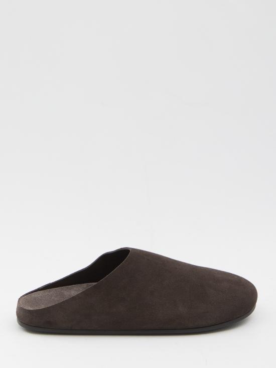 25FW 더로우 뮬/슬리퍼 F1705 BROWN