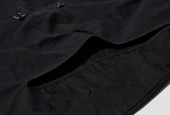 25FW 맨틀 자켓 길 재킷 - 블랙 마스터 쉴드 R19Y3 - MAN-TLE