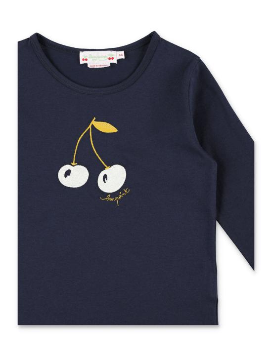 25FW [키즈] 봉쁘앙 티셔츠 W05GTSK00021 170 MARINE - BONPOINT