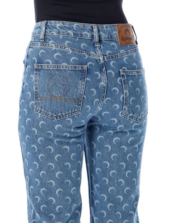 25FW 마린세르 데님 팬츠 WPA128BCDEN0002 BL05 Blu - MARINE SERRE