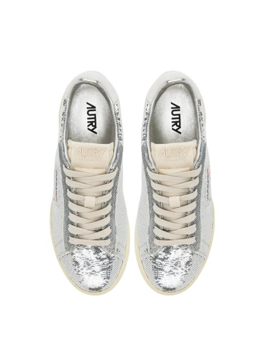 25FW 오트리 스니커즈 ADLWTI05 SILVER WHT - AUTRY