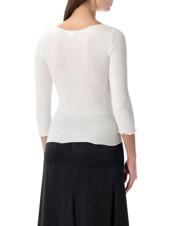 25FW 끌로에 탑 CH25WJC01185 101 Bianco - CHLOE