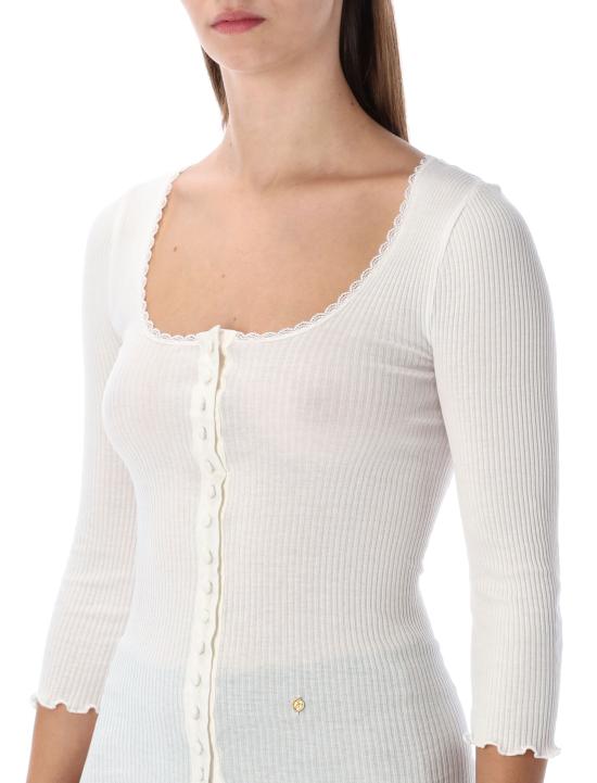 25FW 끌로에 탑 CH25WJC01185 101 Bianco - CHLOE