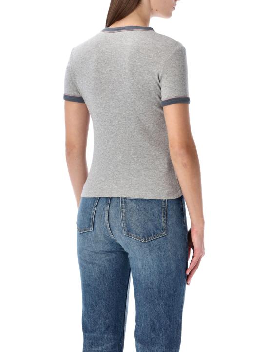 25FW 끌로에 반팔 티셔츠 CH25WJH03195 01B NEUTRAL GREY - CHLOE