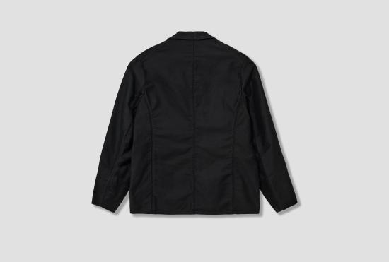 25FW 타이가 타카하시 코트 LOT.316 삭  - 블랙 TTAW25316 - TAIGA TAKAHASHI