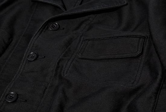 25FW 타이가 타카하시 코트 LOT.316 삭  - 블랙 TTAW25316 - TAIGA TAKAHASHI