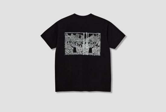 25FW 카브엠트 반팔 티셔츠 MD 렘넌트 T CES28T06 블랙 - CAV EMPT