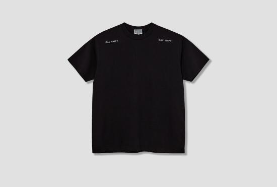 25FW 카브엠트 반팔 티셔츠 MD 렘넌트 T CES28T06 블랙